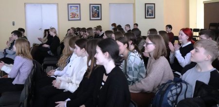 Встреча с учащимися ГУО «Средняя школа 35 имени Н.А. Волкова»