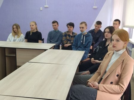 Встреча с учащимися ГУО «Средняя школа № 5 г. Гродно»