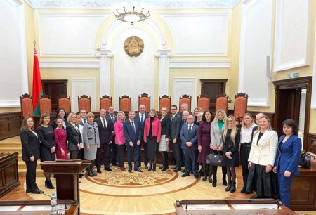 Адвокаты познакомились с работой высшего судебного органа конституционного контроля Республики Беларусь