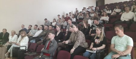Профориентационная встреча со студентами юридического факультета  Гродненского филиала БИП