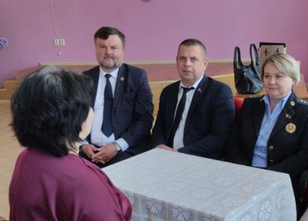 Встреча с трудовым коллективом СПК «Сынковичи»